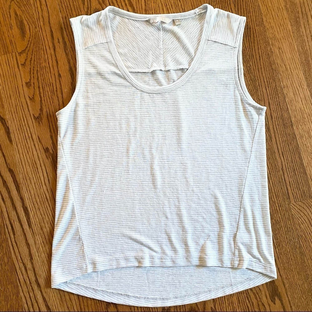 Athleta Striped Top Medium